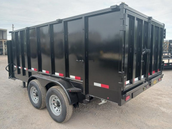 New 2025 Road Boss 83x14 Gooseneck Dump Trailer