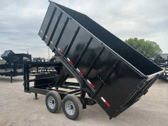 New 2025 Road Boss 83x14 Gooseneck Dump Trailer