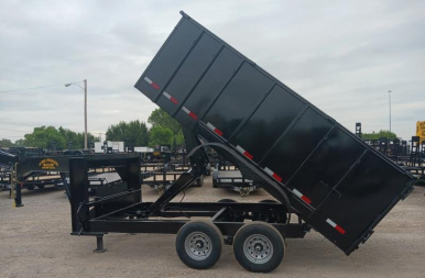 New 2025 Road Boss 83x14 Gooseneck Dump Trailer