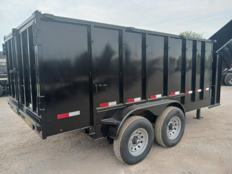 New 2025 Road Boss 83x14 Gooseneck Dump Trailer