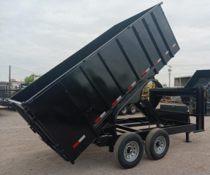 New 2025 Road Boss 83x14 Gooseneck Dump Trailer