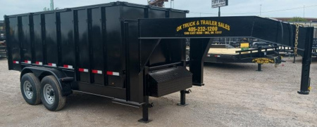 New 2025 Road Boss 83x14 Gooseneck Dump Trailer