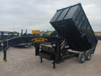 New 2025 Road Boss 83x14 Gooseneck Dump Trailer