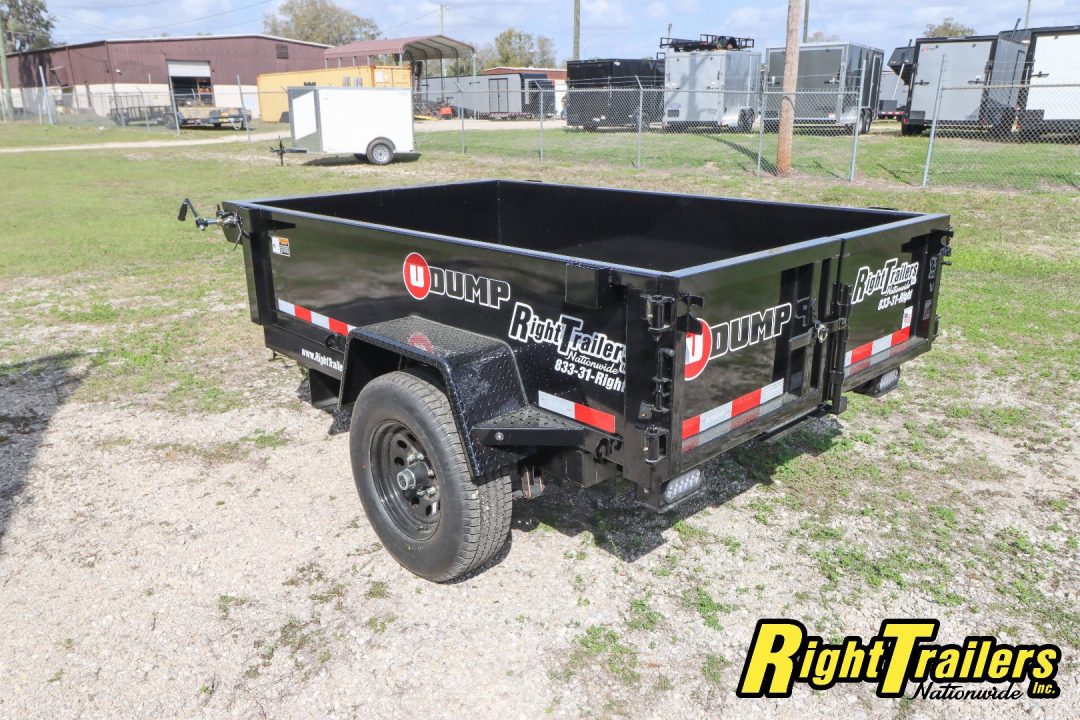 New 2025 5X8 U-DUMP Dump Trailer