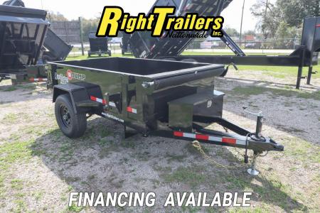 New 2025 5X8 U-DUMP Dump Trailer
