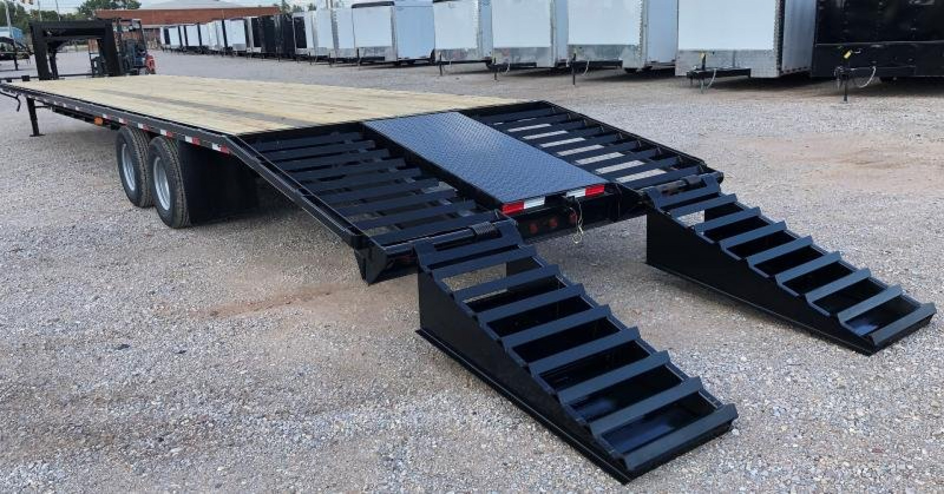 New 2025 Road Boss 25'TDGNCOMBO Equipment Trailer