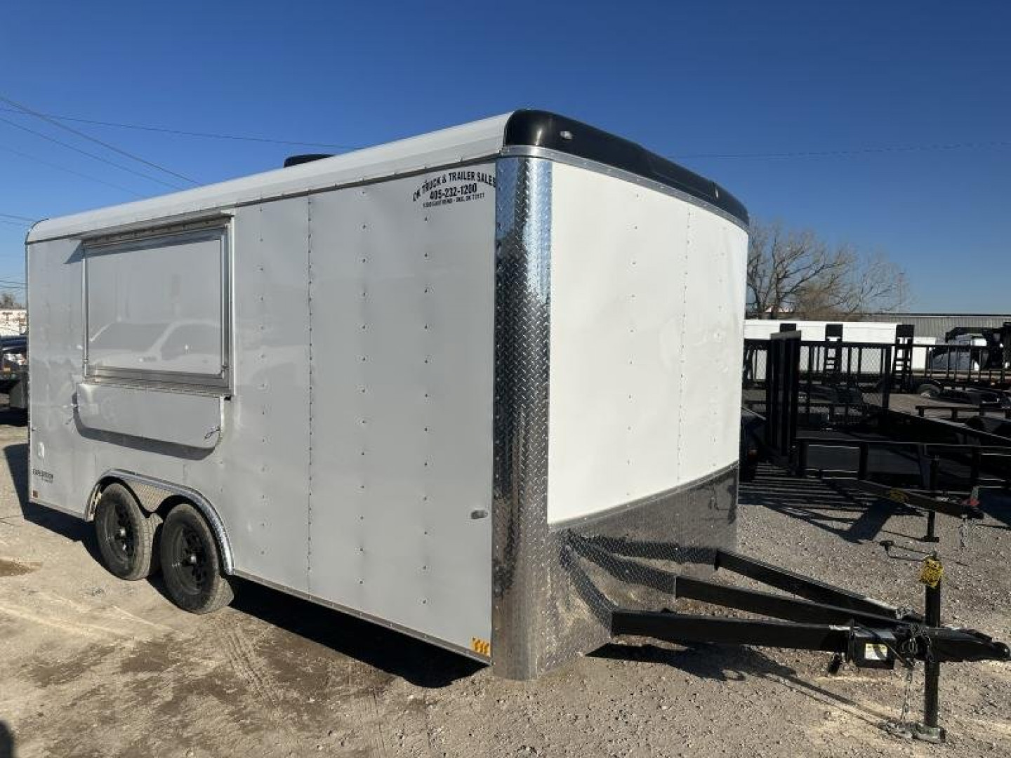 New 2025 Cargo Craft 8.5x16 Concession with water Cargo / Enclosed Trailer