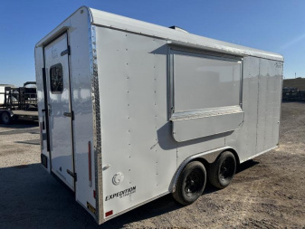 New 2025 Cargo Craft 8.5x16 Concession with water Cargo / Enclosed Trailer