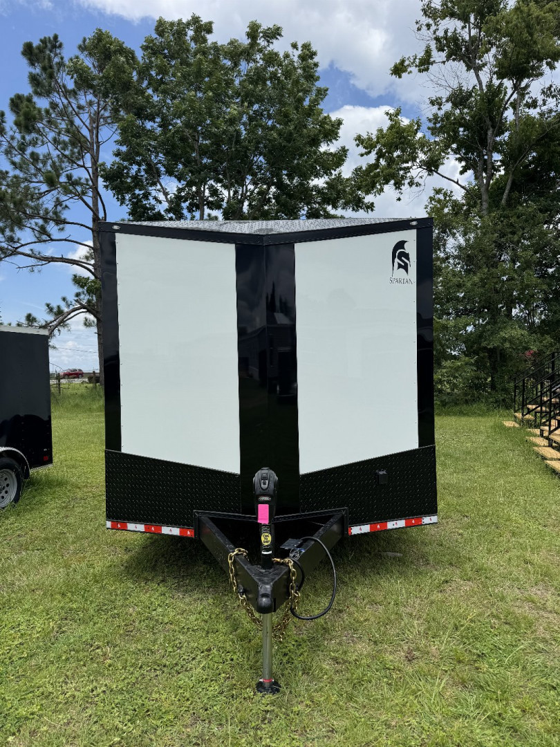 New 2025 Spartan Cargo 8.5x20TA4 7' Tall Rear Wing Blackout Pkg Cargo / Enclosed Trailer