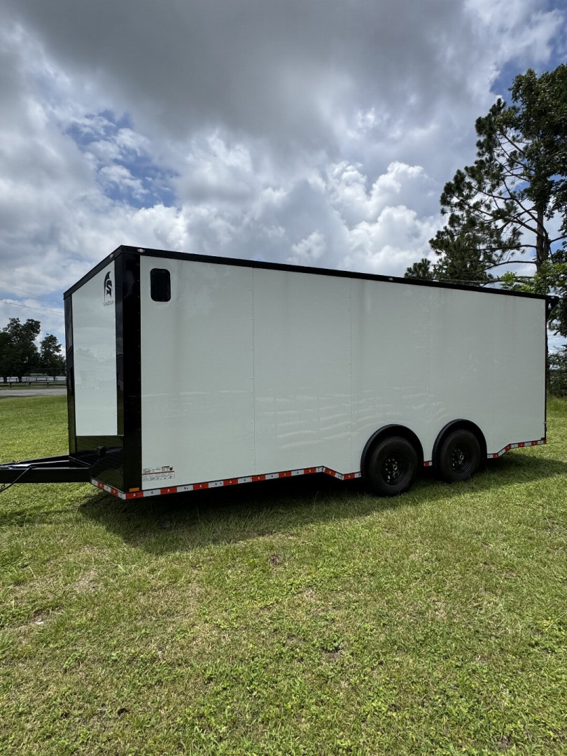 New 2025 Spartan Cargo 8.5x20TA4 7' Tall Rear Wing Blackout Pkg Cargo / Enclosed Trailer