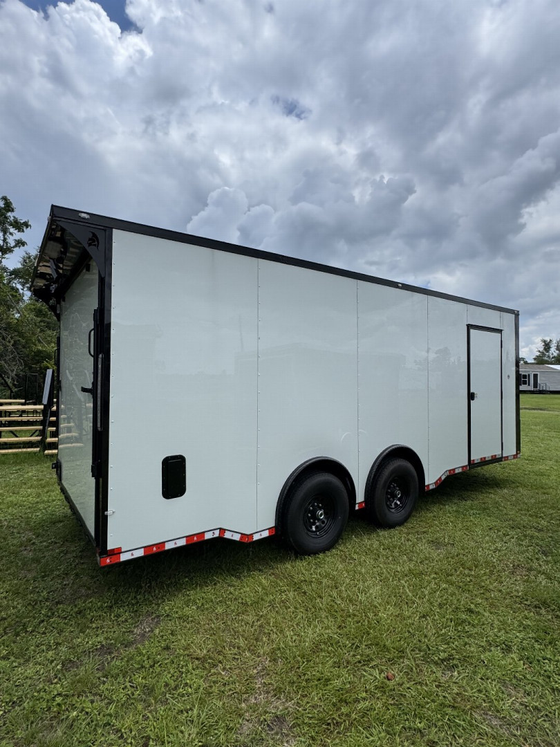 New 2025 Spartan Cargo 8.5x20TA4 7' Tall Rear Wing Blackout Pkg Cargo / Enclosed Trailer