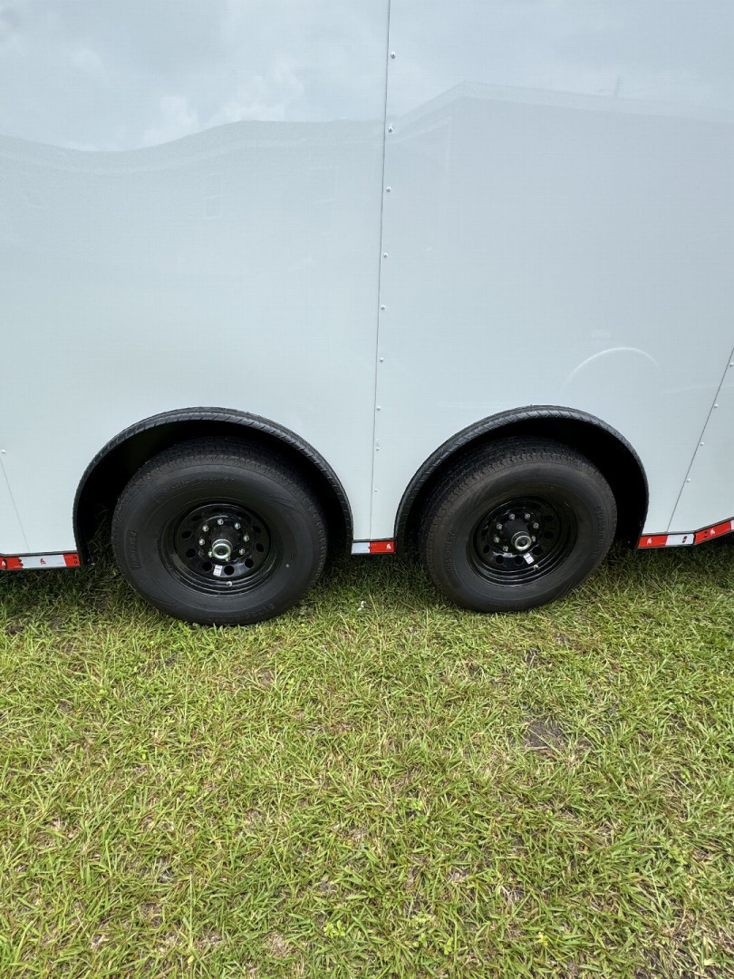 New 2025 Spartan Cargo 8.5x20TA4 7' Tall Rear Wing Blackout Pkg Cargo / Enclosed Trailer