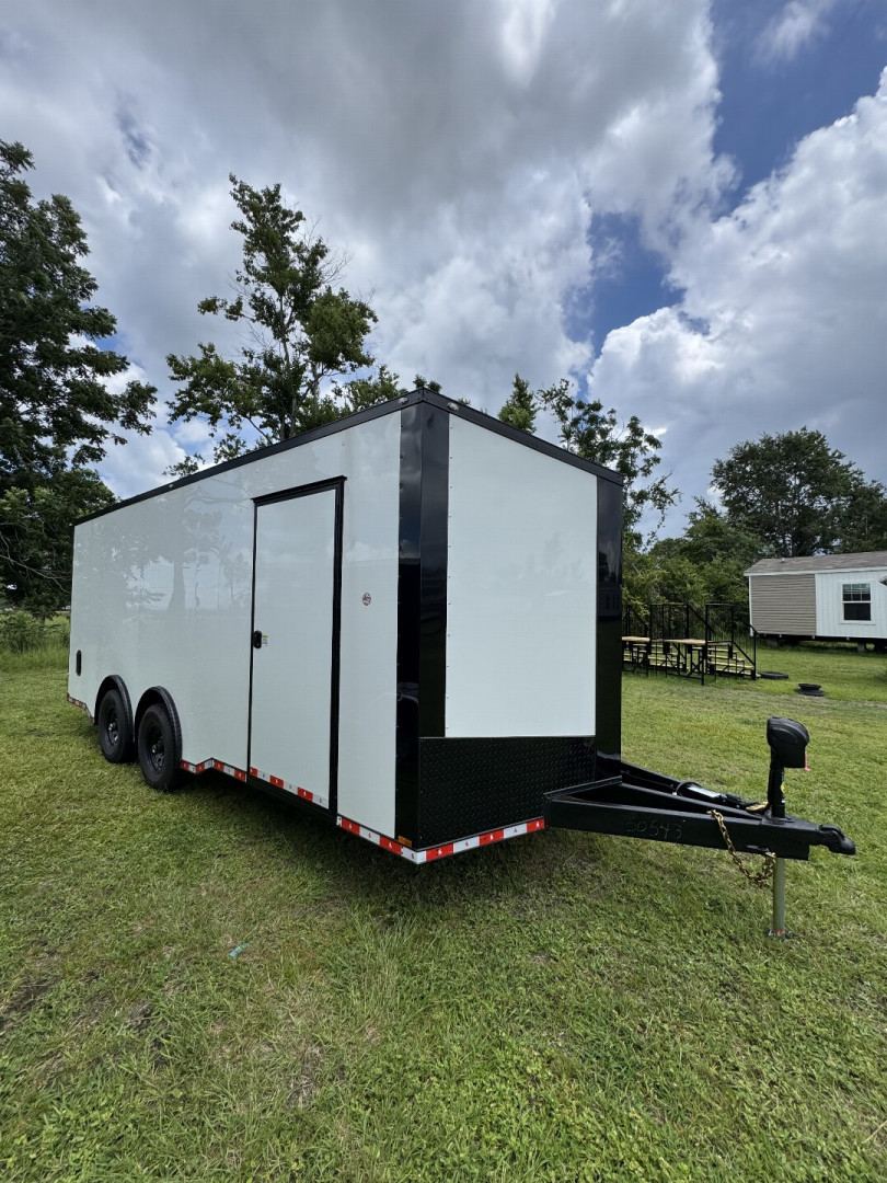 New 2025 Spartan Cargo 8.5x20TA4 7' Tall Rear Wing Blackout Pkg Cargo / Enclosed Trailer