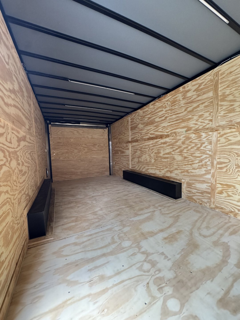 New 2025 Spartan Cargo 8.5x20TA4 7' Tall Rear Wing Blackout Pkg Cargo / Enclosed Trailer