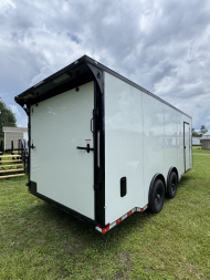 New 2025 Spartan Cargo 8.5x20TA4 7' Tall Rear Wing Blackout Pkg Cargo / Enclosed Trailer