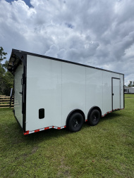 New 2025 Spartan Cargo 8.5x20TA4 7' Tall Rear Wing Blackout Pkg Cargo / Enclosed Trailer