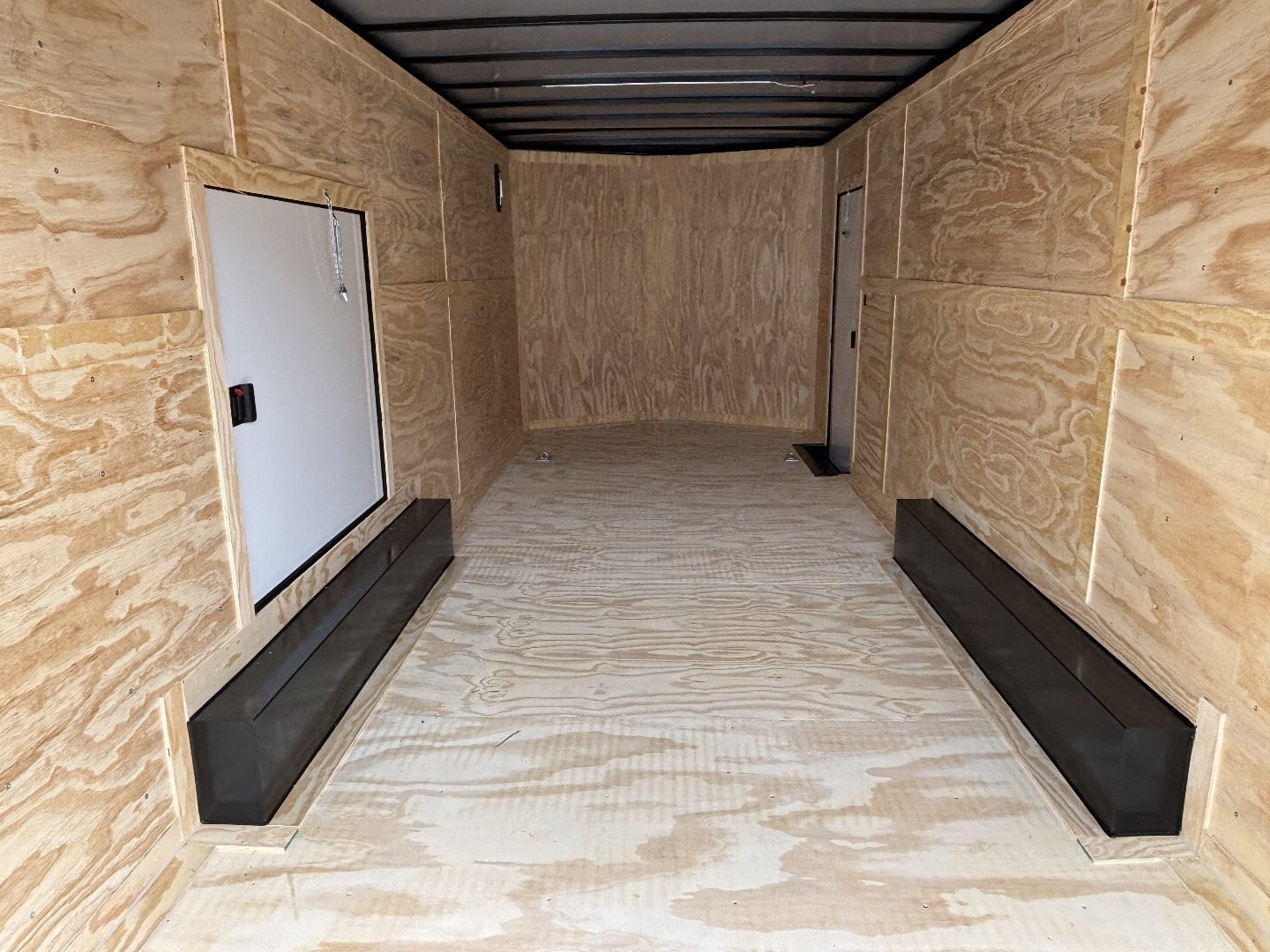 New 2025 Titanium Cargo 8.5x24TA3 Rear WING 7'6" Tall Spread Axle Cargo / Enclosed Trailer