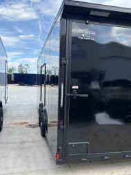 New 2025 Titanium Cargo 8.5x24TA3 Rear WING 7'6" Tall Spread Axle Cargo / Enclosed Trailer