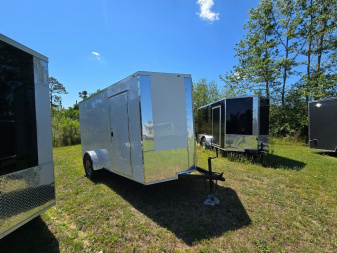 New 2025 J&C Trailers 6x12SA Cargo / Enclosed Trailer