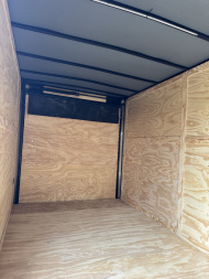 New 2025 J&C Suppliers 7x14TA 7' Tall REAR WING SPOILER Cargo / Enclosed Trailer