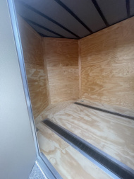 New 2025 Diamond Cargo 7x16TA 7' Tall Concession Window Glass & Screen BBQ Trailer