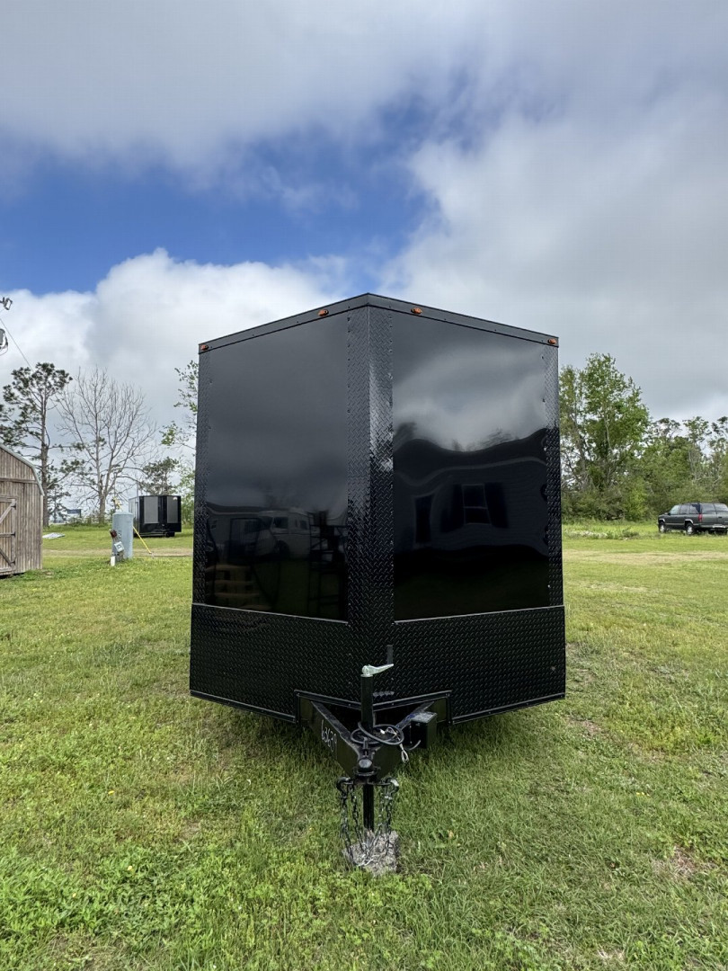 New 2025 South Georgia Cargo Trailers 85x28TA3 7'6" Tall All BLACKOUT Cargo / Enclosed Trailer