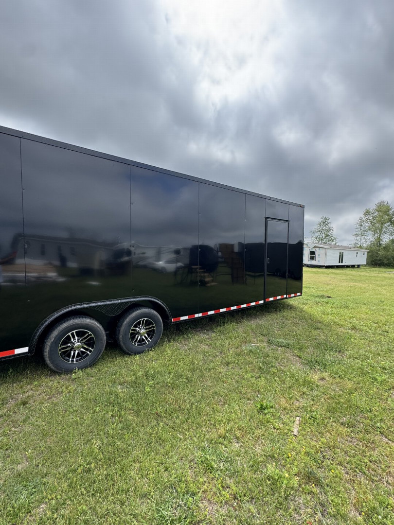 New 2025 South Georgia Cargo Trailers 85x28TA3 7'6" Tall All BLACKOUT Cargo / Enclosed Trailer