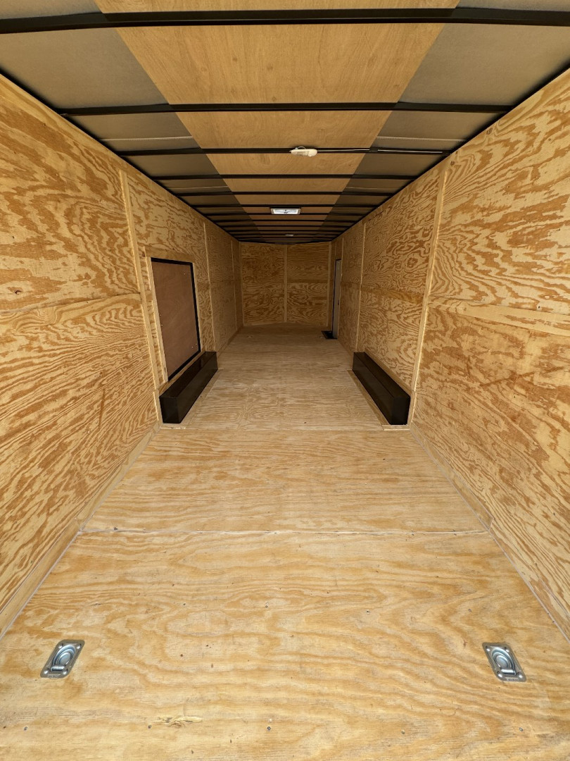 New 2025 South Georgia Cargo Trailers 85x28TA3 7'6" Tall All BLACKOUT Cargo / Enclosed Trailer
