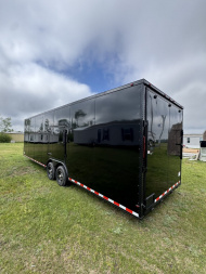 New 2025 South Georgia Cargo Trailers 85x28TA3 7'6" Tall All BLACKOUT Cargo / Enclosed Trailer