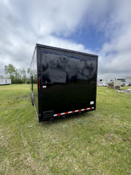 New 2025 South Georgia Cargo Trailers 85x28TA3 7'6" Tall All BLACKOUT Cargo / Enclosed Trailer