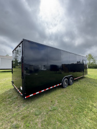 New 2025 South Georgia Cargo Trailers 85x28TA3 7'6" Tall All BLACKOUT Cargo / Enclosed Trailer