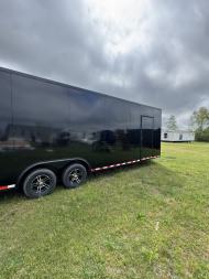 New 2025 South Georgia Cargo Trailers 85x28TA3 7'6" Tall All BLACKOUT Cargo / Enclosed Trailer