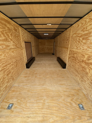 New 2025 South Georgia Cargo Trailers 85x28TA3 7'6" Tall All BLACKOUT Cargo / Enclosed Trailer