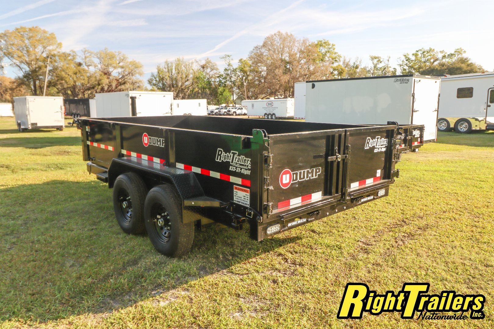 New 2025 7X14 U-Dump Dump Trailer