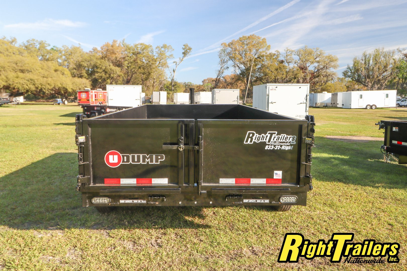 New 2025 7X14 U-Dump Dump Trailer