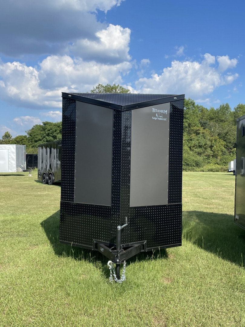 New 2026 Titanium Cargo 6x12SA 6'6" Blackout Cargo / Enclosed Trailer