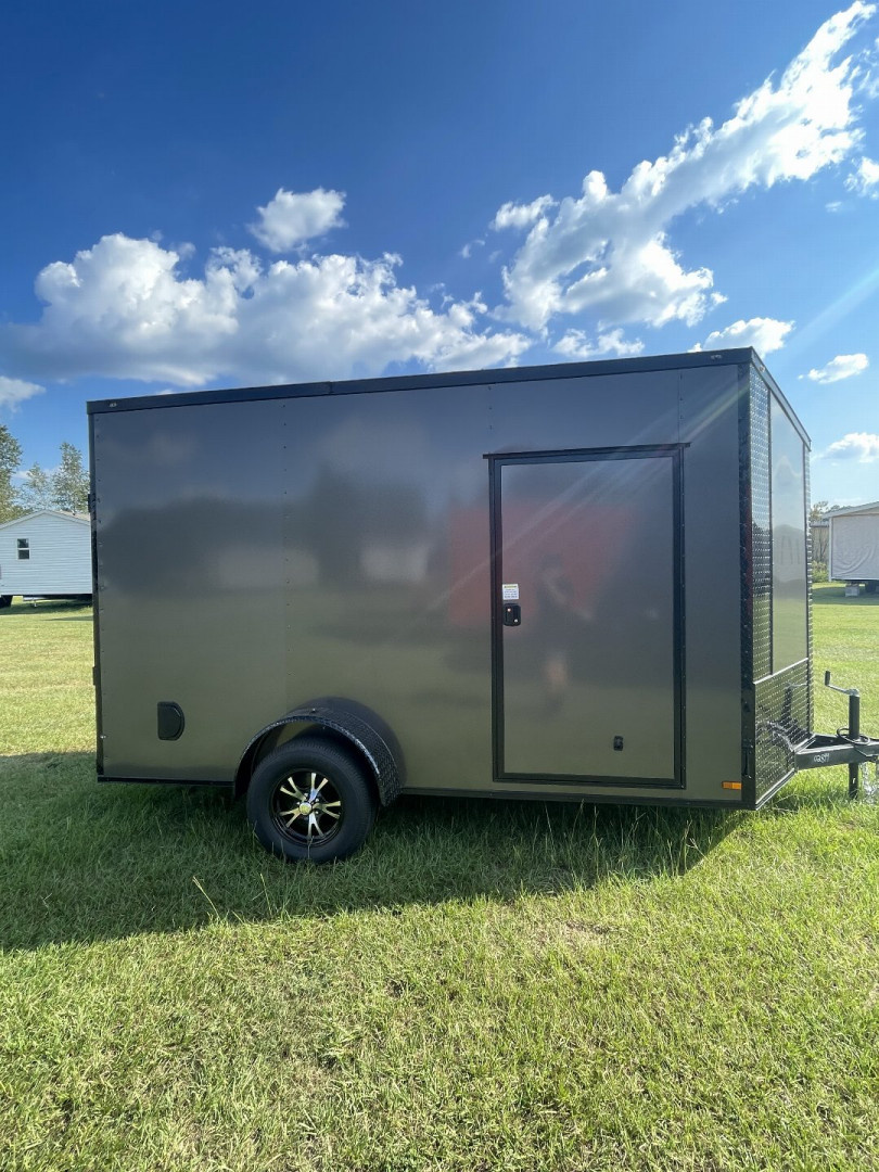 New 2026 Titanium Cargo 6x12SA 6'6" Blackout Cargo / Enclosed Trailer