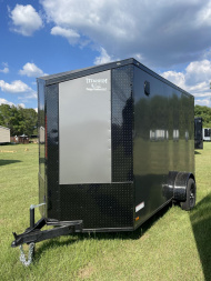 New 2026 Titanium Cargo 6x12SA 6'6" Blackout Cargo / Enclosed Trailer