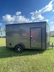 New 2026 Titanium Cargo 6x12SA 6'6" Blackout Cargo / Enclosed Trailer