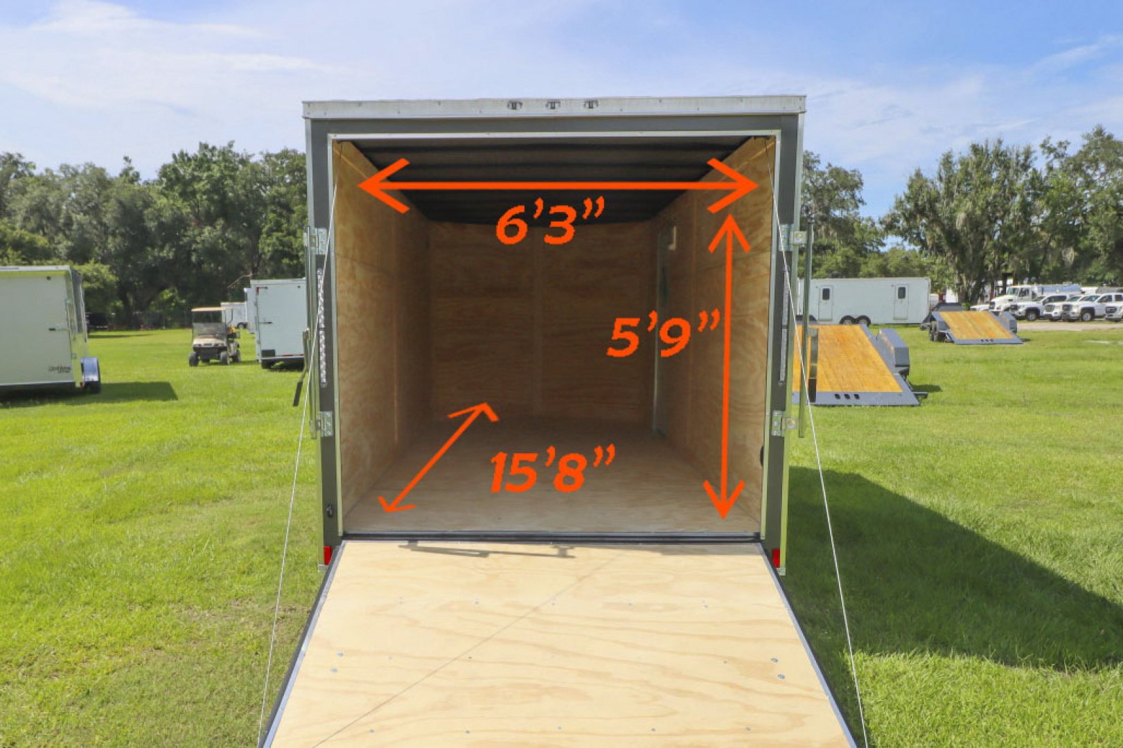 New 2025 7X16 Anvil Cargo Trailer