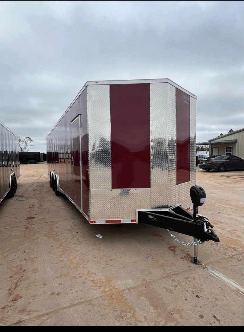 New 2025 Titanium Cargo 8.5x36 Triple Axle Cargo / Enclosed Trailer