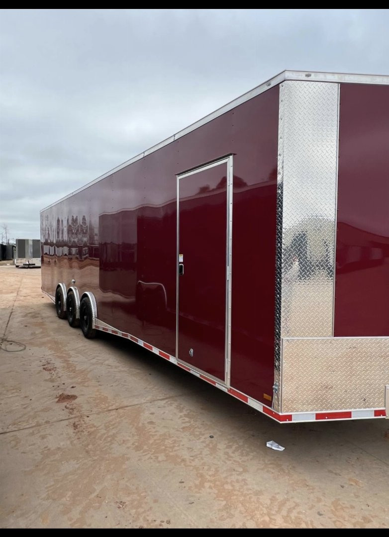 New 2025 Titanium Cargo 8.5x36 Triple Axle Cargo / Enclosed Trailer