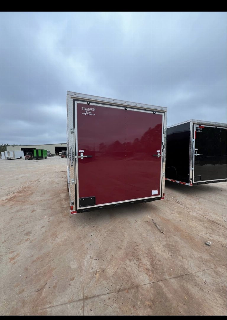New 2025 Titanium Cargo 8.5x36 Triple Axle Cargo / Enclosed Trailer