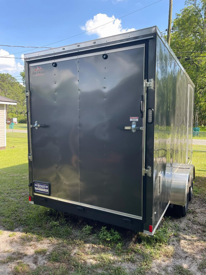 New 2024 Rock Solid Cargo 7x16TA - 7'6" Tall Cargo / Enclosed Trailer