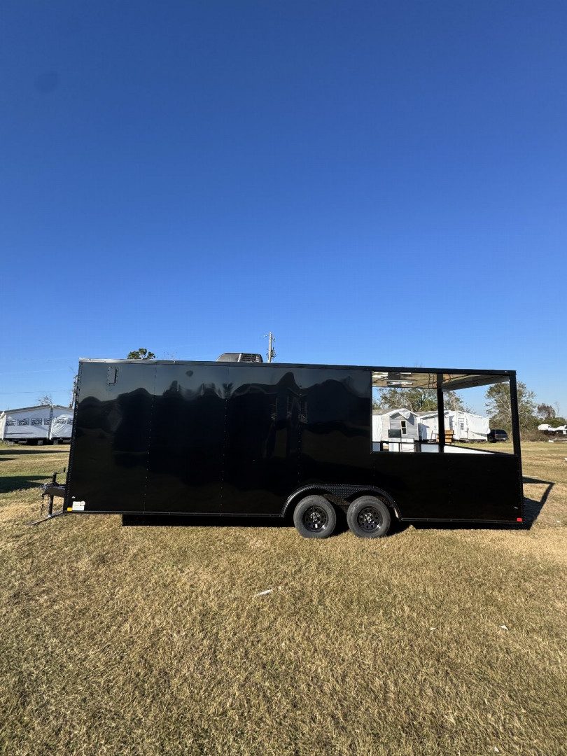 New 2025 Diamond Cargo 8.5x24TA HYBRID BBQ Trailer
