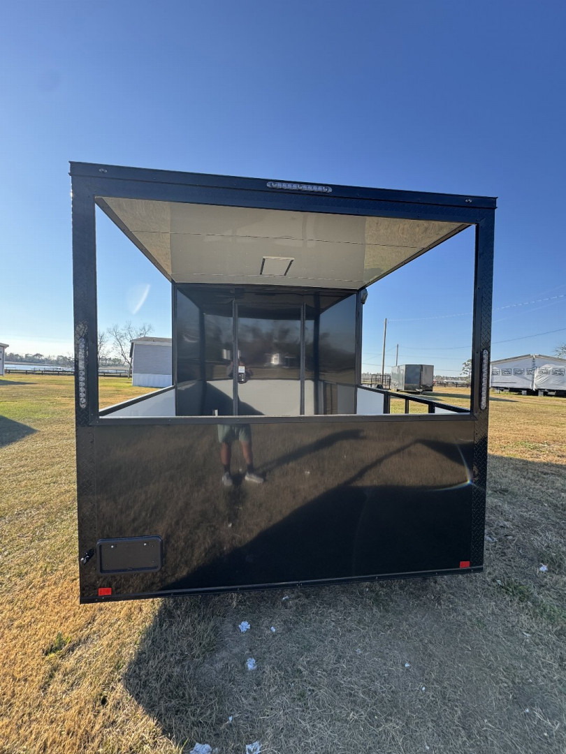 New 2025 Diamond Cargo 8.5x24TA HYBRID BBQ Trailer
