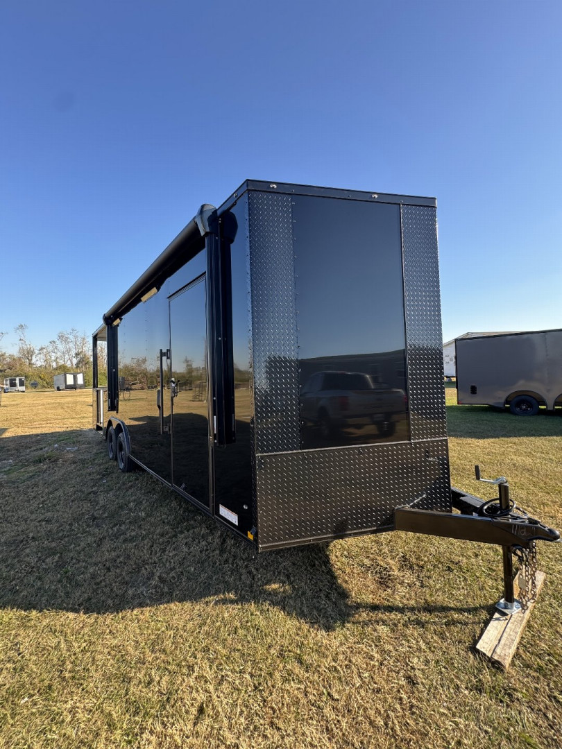 New 2025 Diamond Cargo 8.5x24TA HYBRID BBQ Trailer
