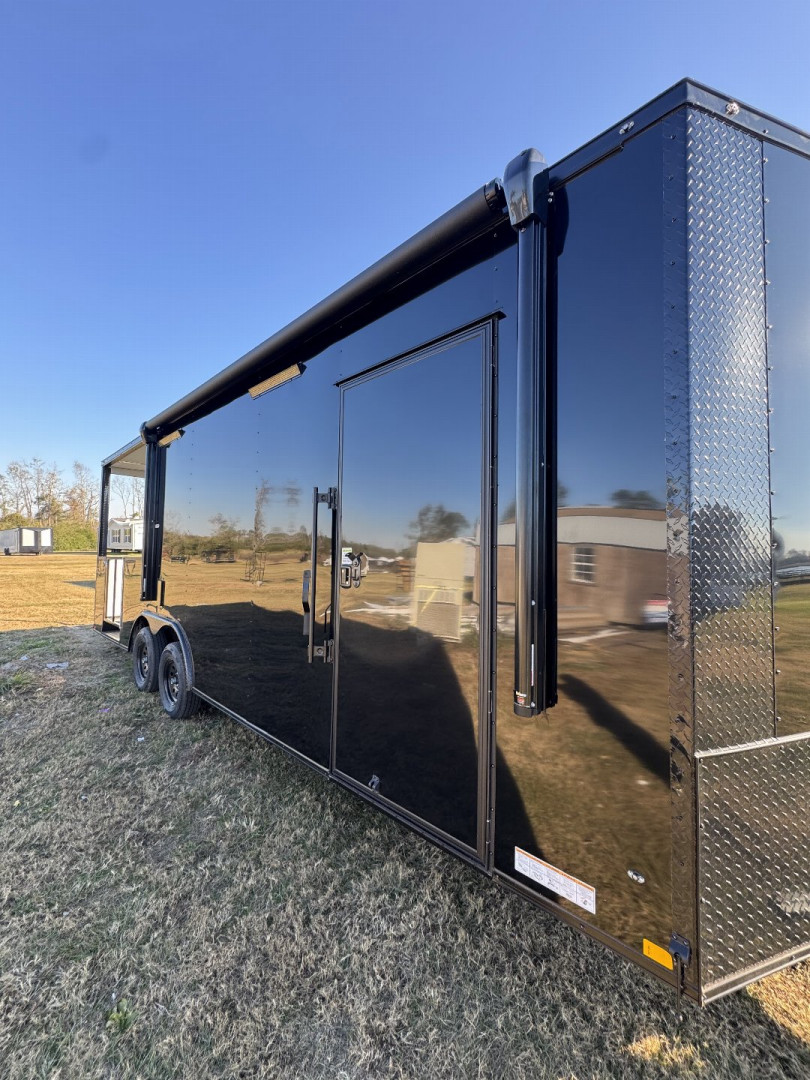 New 2025 Diamond Cargo 8.5x24TA HYBRID BBQ Trailer
