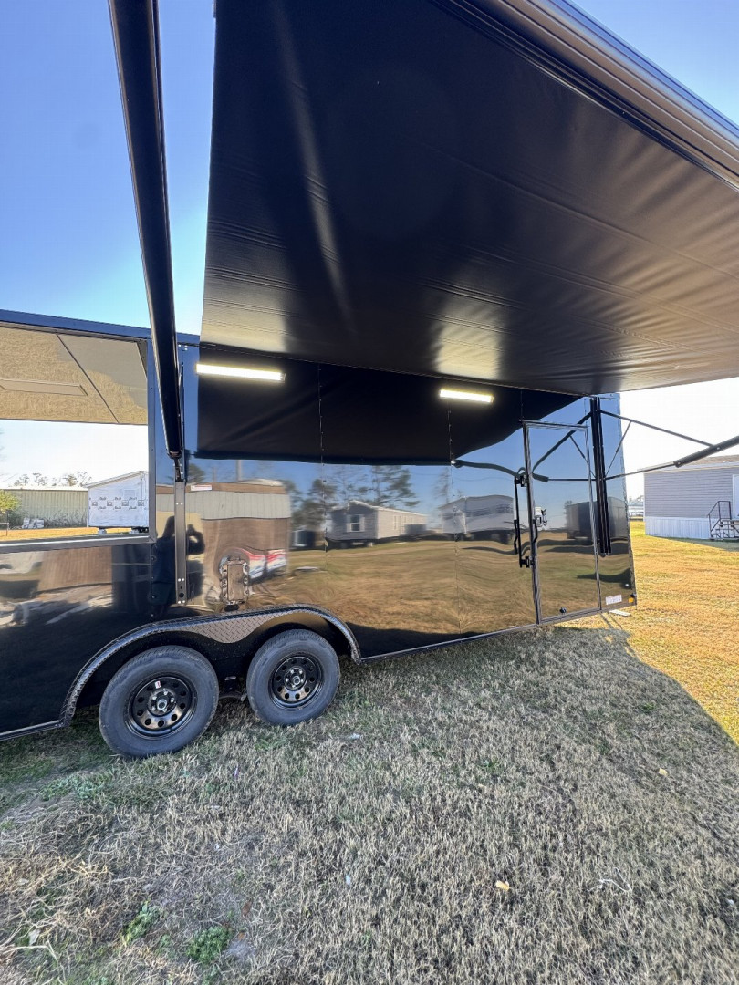 New 2025 Diamond Cargo 8.5x24TA HYBRID BBQ Trailer