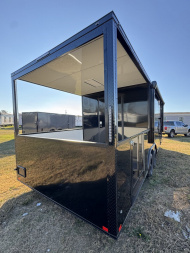 New 2025 Diamond Cargo 8.5x24TA HYBRID BBQ Trailer